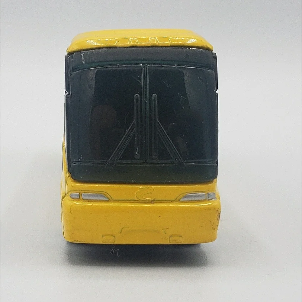 Matchbox 1999 McDonalds MCI Coach Tour Bus Yellow Diecast Ronald‎ Grimace Space